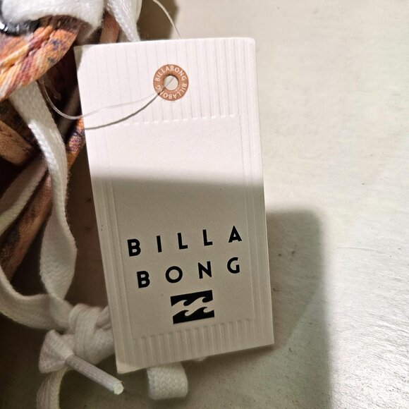 Billabong Women Sz 10 Platform Tropical Palm Rio Lace Up Cushioned Sneaker Shoes - Picture 7 of 13